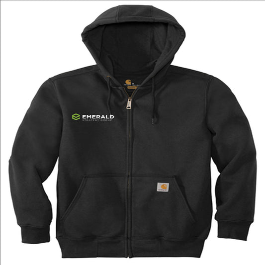 Carhartt® Rain Defender® Paxton Heavyweight Hooded Zip-Front Sweatshirt